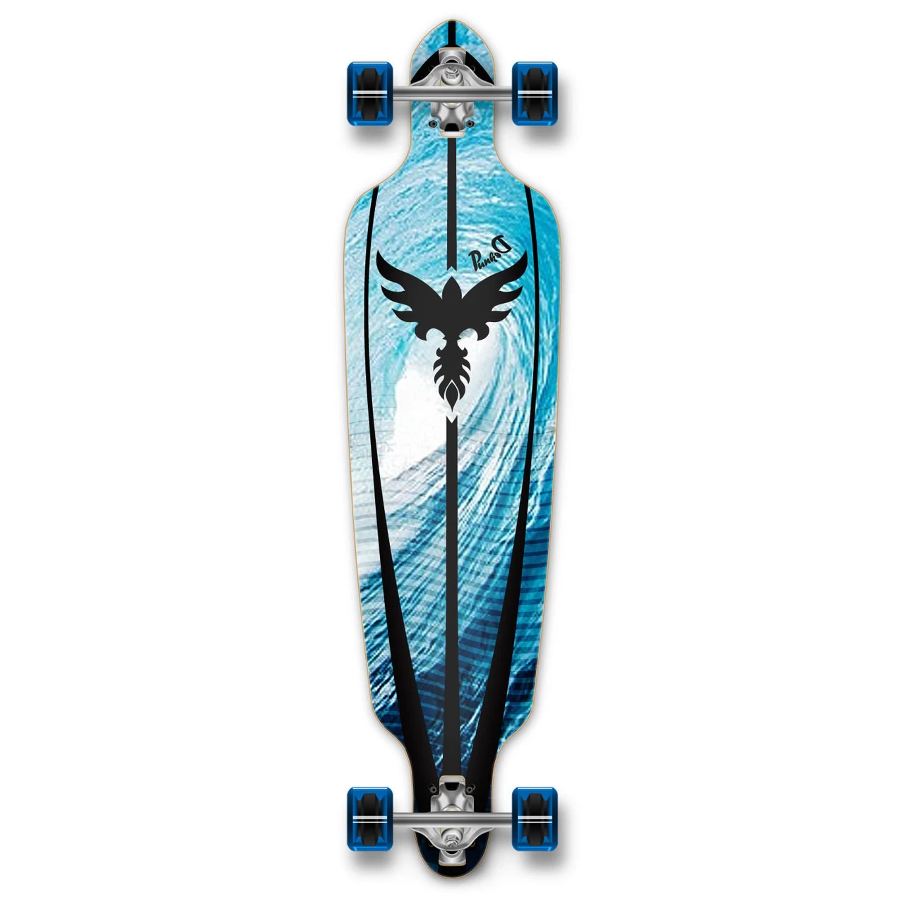 Punked Drop Through Tsunami Longboard Complete 1 Punked Drop Through Tsunami Longboard Complete