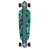 Punked Drop Through Black Digital Wave Longboard Complete
