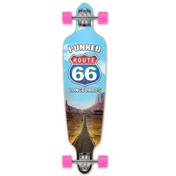 Drop Through Longboard Complete - Route 66 Series - The Run