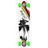 Drop Through Longboard Complete - Palm City Rasta