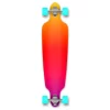 Drop Through Longboard Complete - Gradient Pink