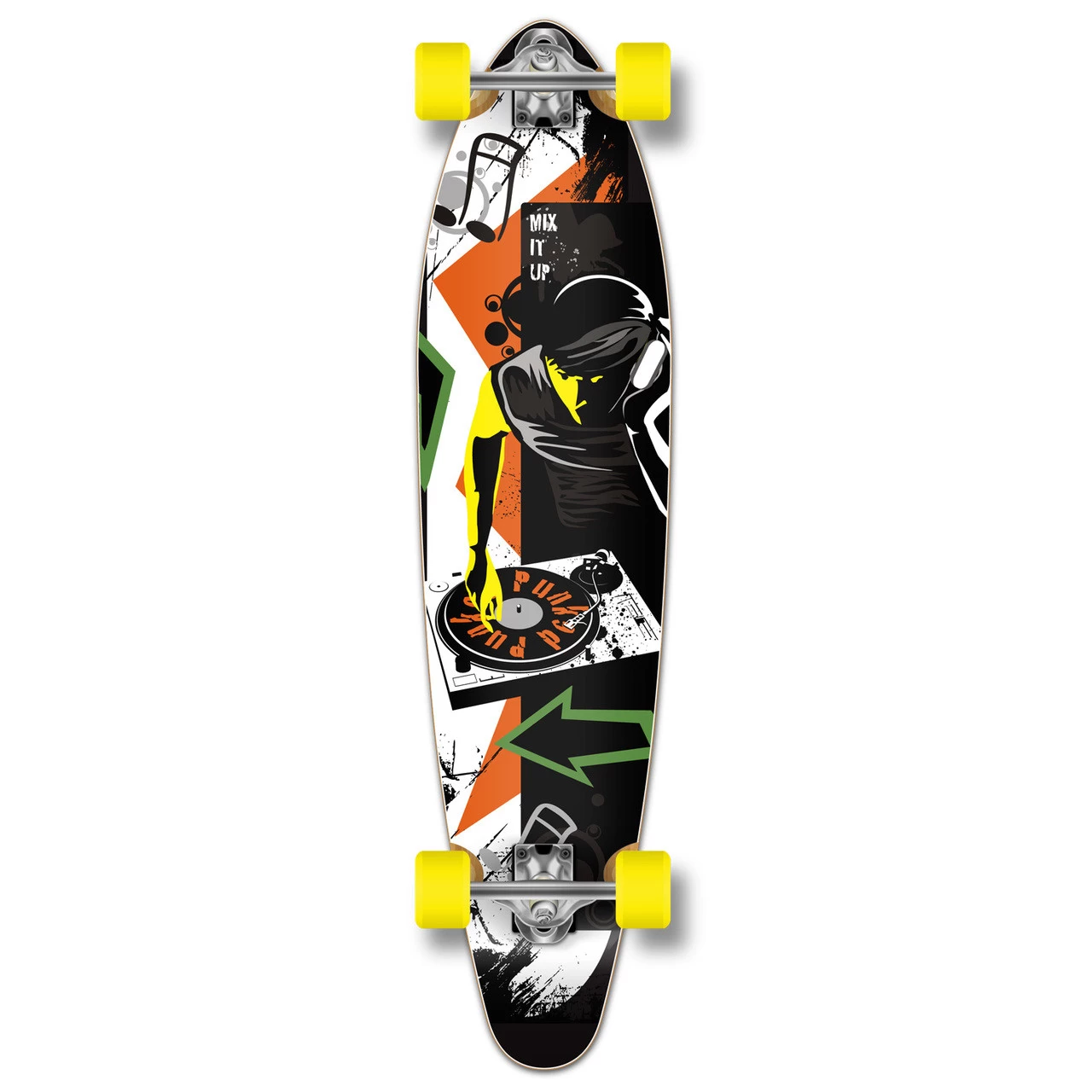 Kicktail DJ Mixitup Longboard Complete 1 Kicktail DJ Mixitup Longboard Complete
