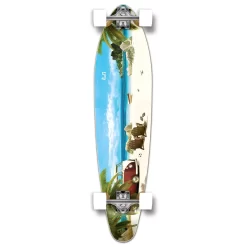 Kicktail Getaway Longboard Complete