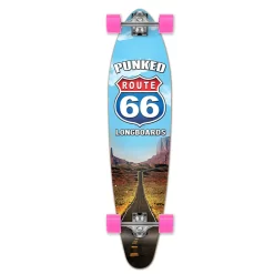 Kicktail Longboard Complete - Route 66 Series - The Run