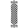 Lowrider Longboard Complete - Checker White