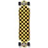 Lowrider Longboard Complete - Checker Yellow