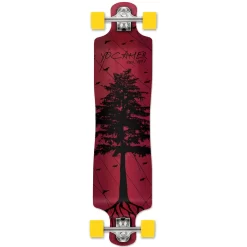 Lowrider Longboard Complete - In The Pines : Red