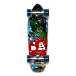Yocaher Complete Mini Cruiser Skateboard Longboard - Robot