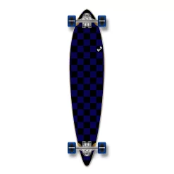 Pintail Longboard Complete Checker Blue