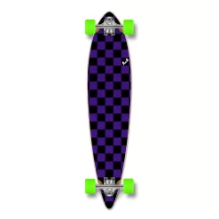 Pintail Longboard Complete Checker Purple