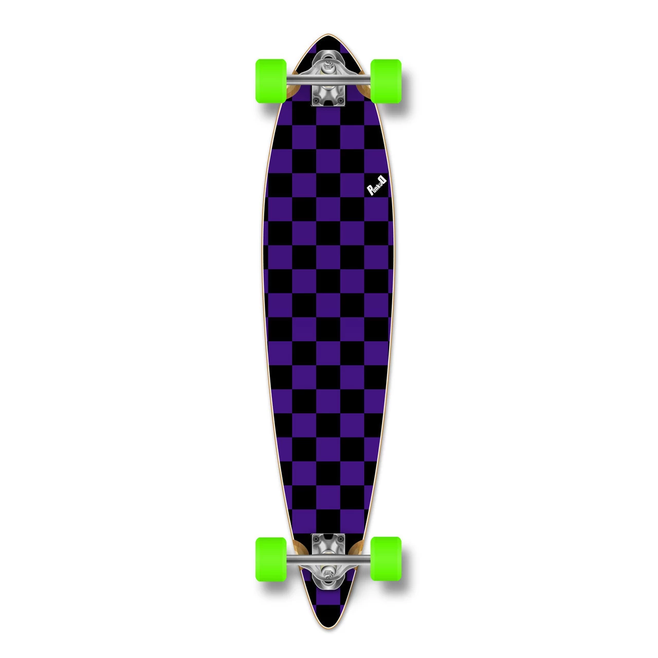 Pintail Longboard Complete Checker Purple 1 Pintail Longboard Complete Checker Purple