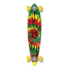 Pintail Tiedye Rasta Longboard Complete