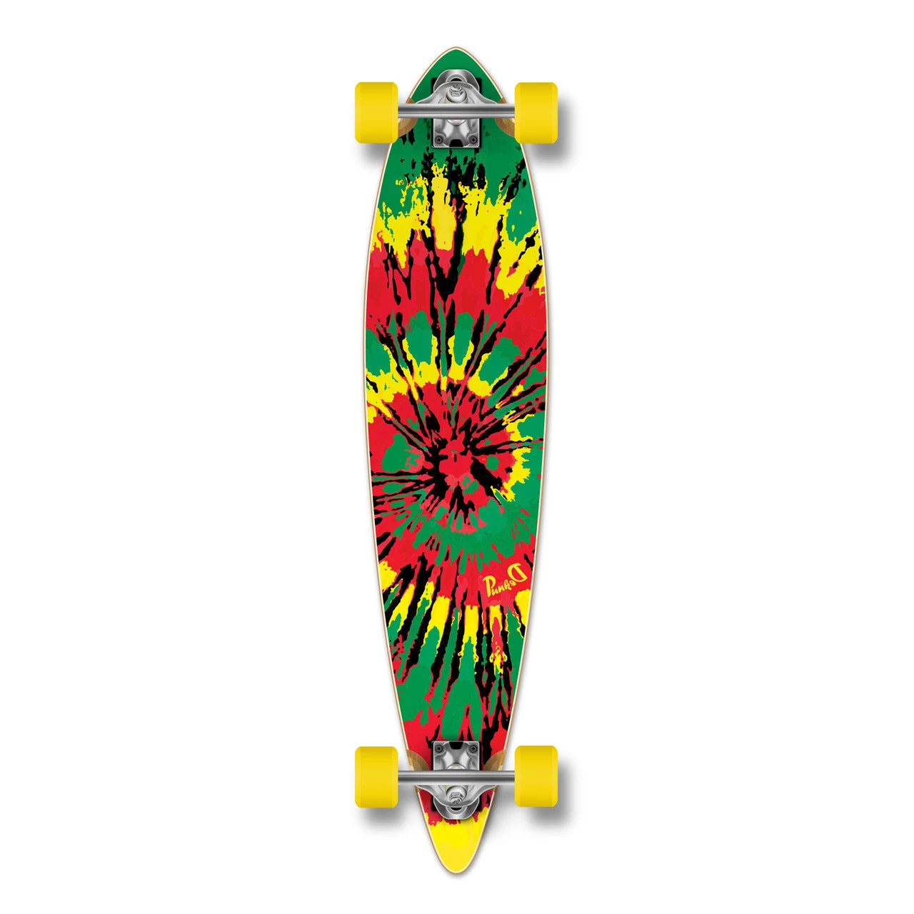 Pintail Tiedye Rasta Longboard Complete 1 Pintail Tiedye Rasta Longboard Complete