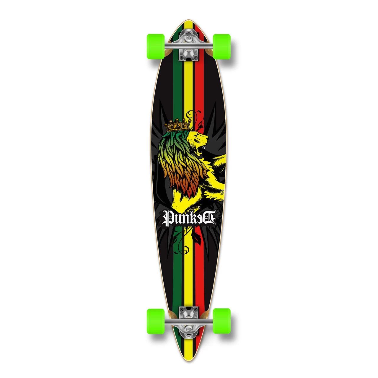 Pintail Rasta Longboard Complete 1 Pintail Rasta Longboard Complete