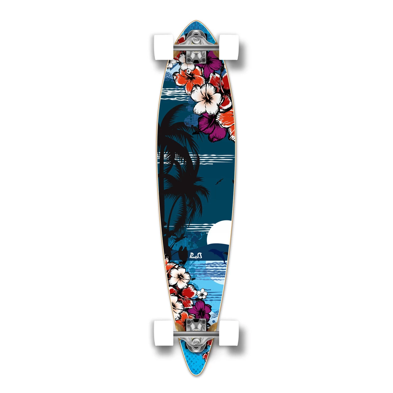Pintail Tropical Night Longboard Complete 1 Pintail Tropical Night Longboard Complete