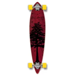 Pintail Longboard Complete - In The Pines : Red