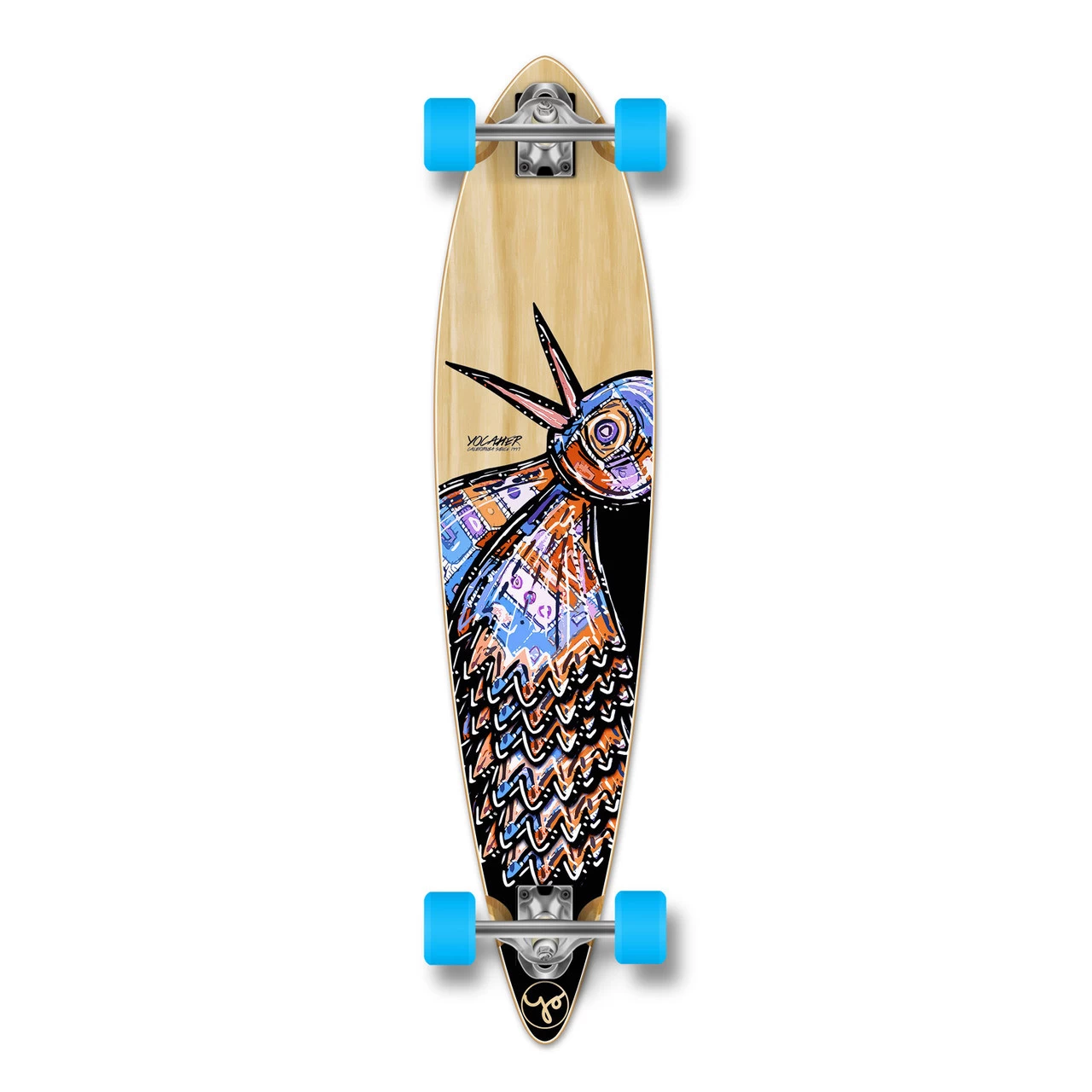 Pintail Longboard Complete - The Bird Natural 1 Pintail Longboard Complete - The Bird Natural