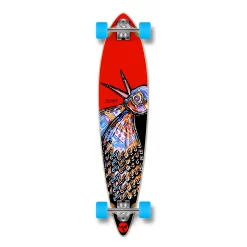 Pintail Longboard Complete - The Bird Red