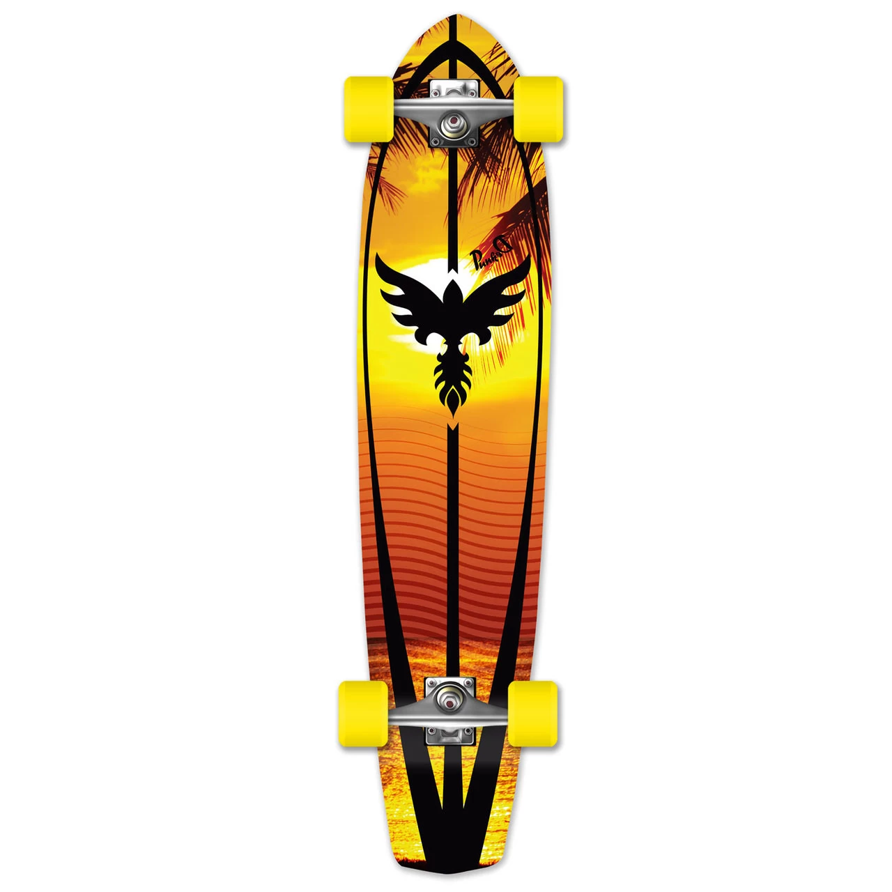Slimkick Longboard Complete - Sunset 1 Slimkick Longboard Complete - Sunset