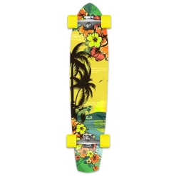 Slimkick Longboard Complete - Tropical Day