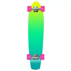 Slimkick Longboard Complete - Gradient Green