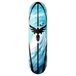 Yocaher Graphic Skateboard Deck - Tsunami
