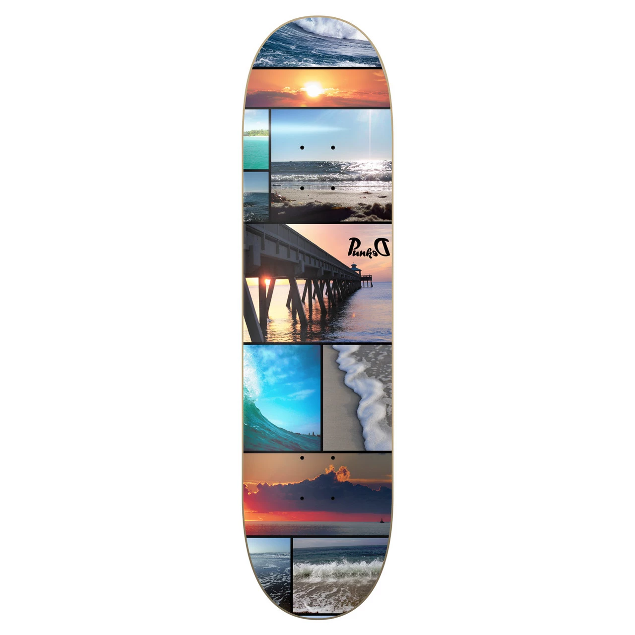 Yocaher Graphic Skateboard Deck - Seaside 1 Yocaher Graphic Skateboard Deck - Seaside