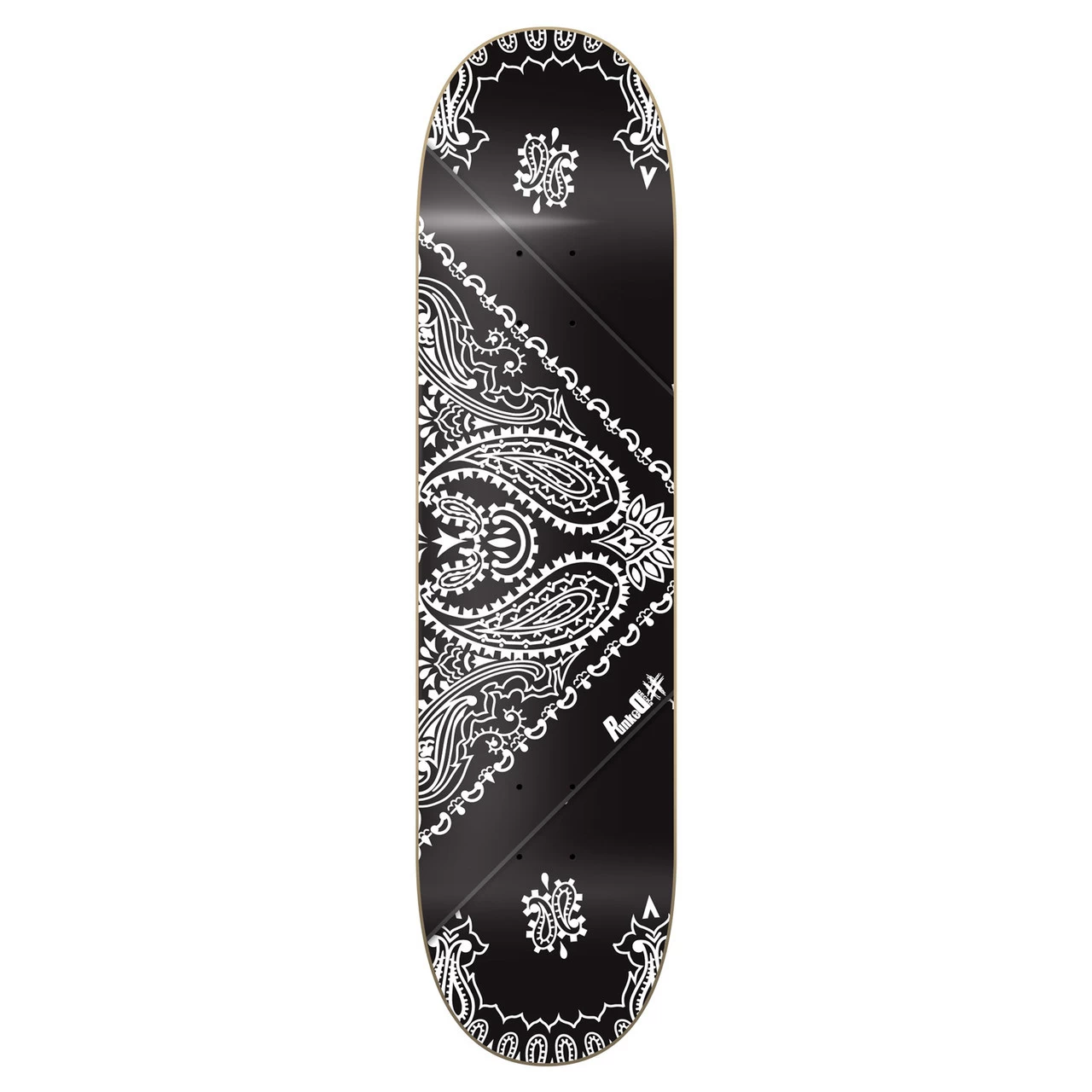 Yocaher Graphic Skateboard Deck - Bandana Black 1 Yocaher Graphic Skateboard Deck - Bandana Black