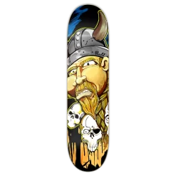 Yocaher Graphic Skateboard Deck - Viking