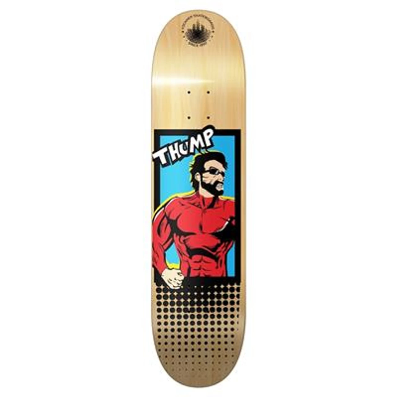Yocaher Graphic Skateboard Deck - Comix Series - Thunder 1 Yocaher Graphic Skateboard Deck - Comix Series - Thunder