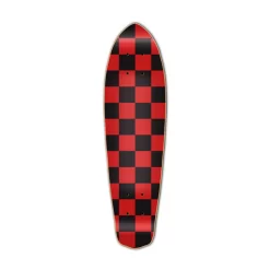 Micro Cruiser Deck - Checker Red