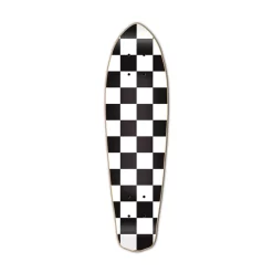 Micro Cruiser Deck - Checker White