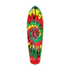 Micro Cruiser Deck - Tiedye Rasta