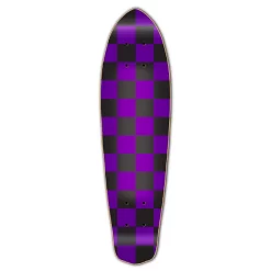 Micro Cruiser Deck - Checker Purple