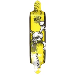 YOCAHER Drop Down YSkull Longboard Deck