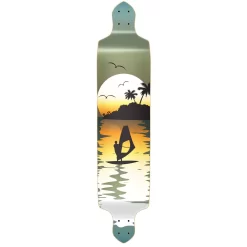 YOCAHER Drop Down Surfer Longboard Deck