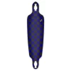 Drop Through Longboard Deck - Checker Blue