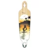 Drop Through Natural Surfer Longboard Deck