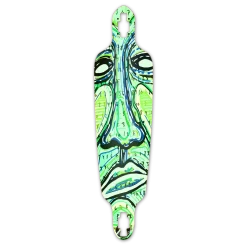 YOCAHER Drop Through Longboard Deck - Countdown