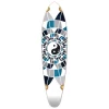 Kicktail Yin Yang Longboard Deck