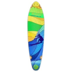Kicktail Longboard Deck - Surf's Up