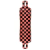 Lowrider Longboard Deck - Checker Orange