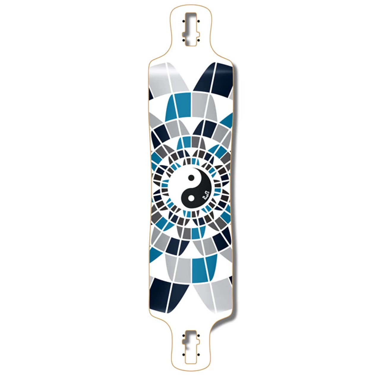 Lowrider Yin Yang Longboard Deck 1 Lowrider Yin Yang Longboard Deck