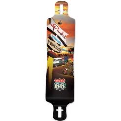 Lowrider Longboard Deck - Route 66 Series - Diner