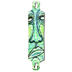 Lowrider Longboard Deck - Countdown