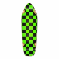 Mini Cruiser Deck - Checker Green
