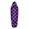 Mini Cruiser Deck - Checker Purple