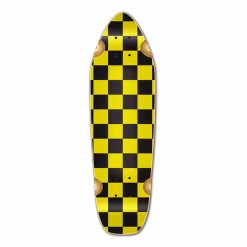 Mini Cruiser Deck - Checker Yellow