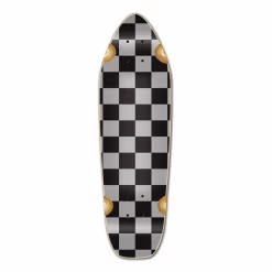 Mini Cruiser Deck - Checker Silver