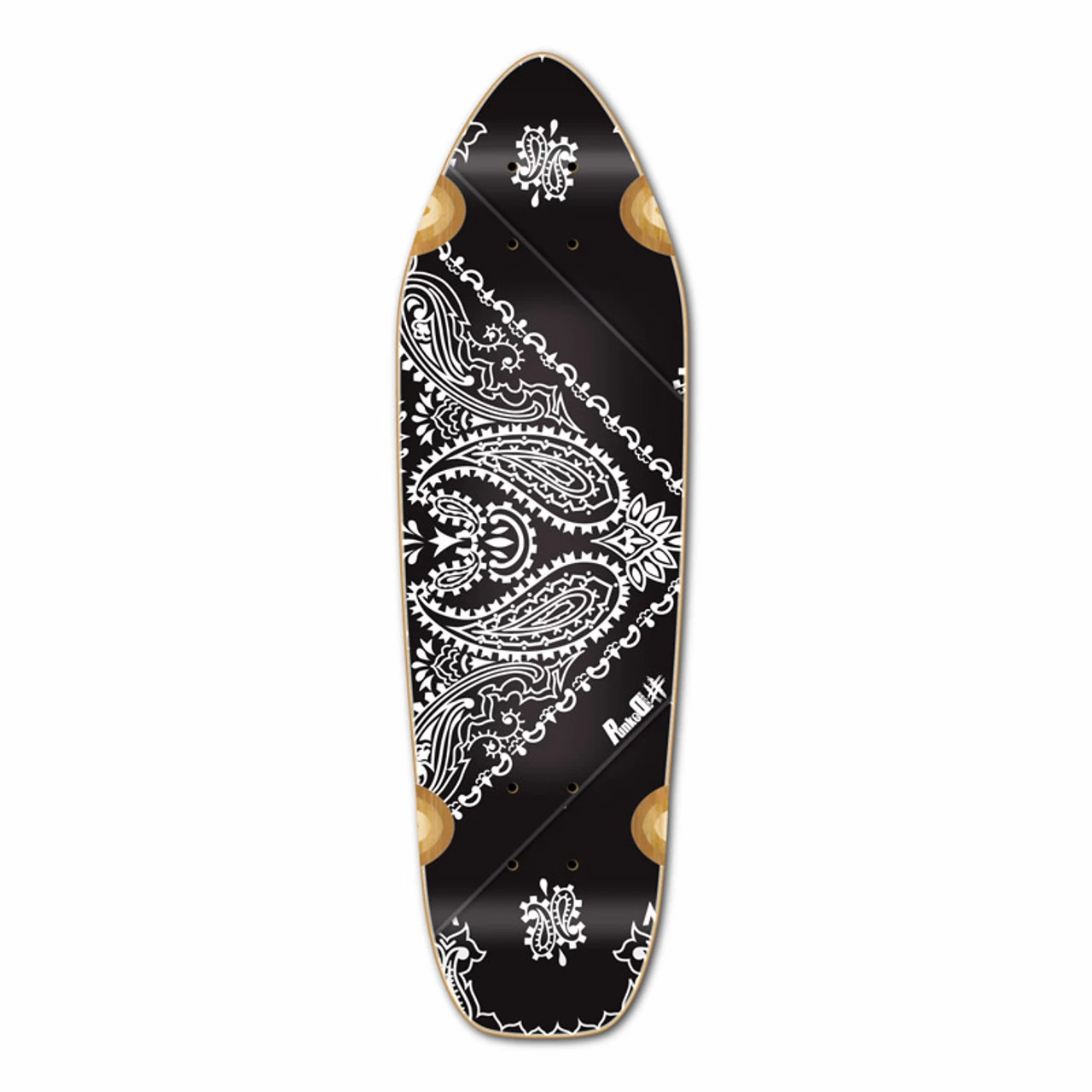 Mini Cruiser Deck - Bandana Black 1 Mini Cruiser Deck - Bandana Black